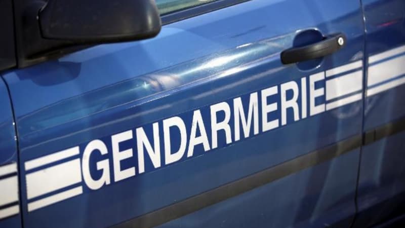 Une voiture de gendarmerie (Illustration)