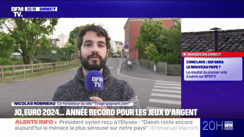 LE DOSSIER DU 20H - JO, Euro 2024... une année record pour les jeux d'argent