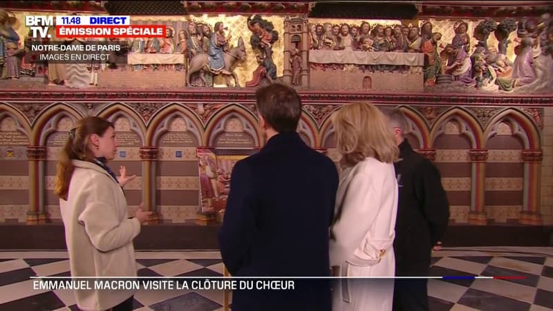 Notre-Dame restaurée: la strucutre de la Clôture du chSur dévoilée