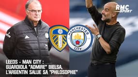 Leeds - Man City : Guardiola "admire" Bielsa, l'Argentin salue sa "philosophie"