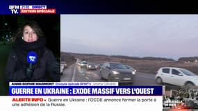 Plus de 10h pour faire 100 km : l'exode massif des ukrainiens vers l'ouest se poursuit