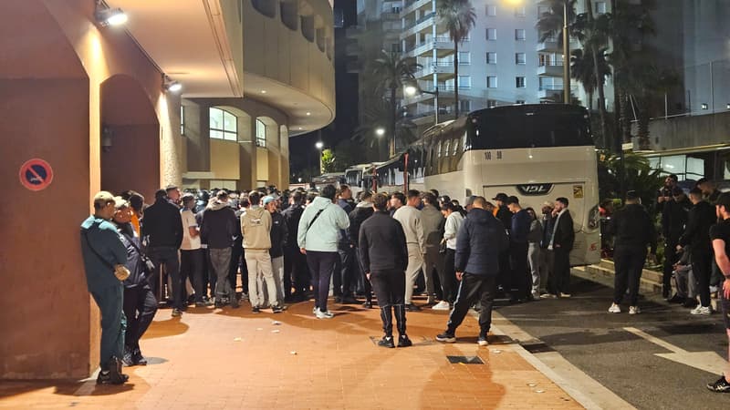 Le stade sonnait vide pour Monaco-Marseille: une centaine de supporters marseillais bloqués à l'extérieur du stade