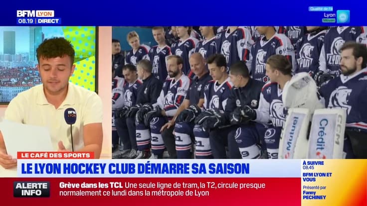 Café des sports: le Lyon Hockey Club vise la Ligue Magnus d'ici 2028