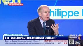 Droits de douane: Philippe Berterottière, PDG de GTT, indique le groupe "n'est pas taxé" par les États-Unis
