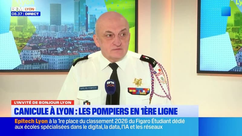 INFO BFM LYON - Rhône : Des drônes autonomes pour sécuriser les lieux de baignade