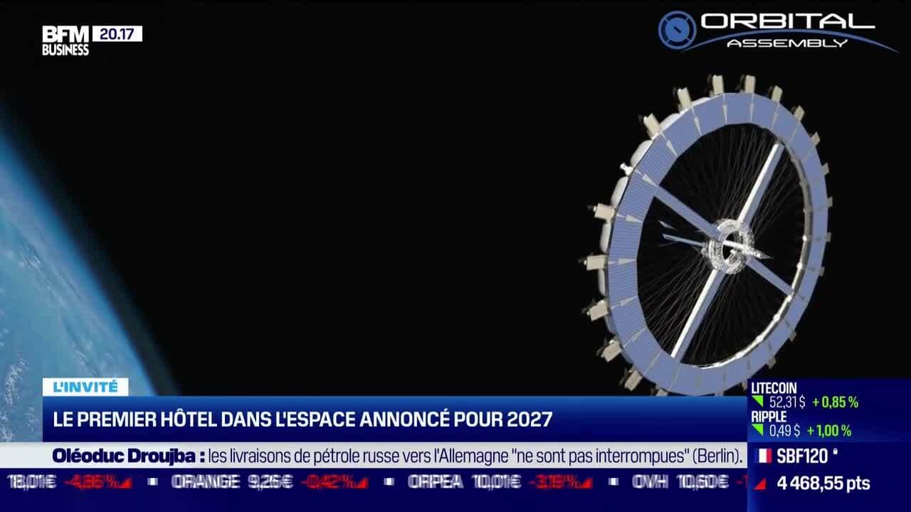 Mano Soler (L’Ecole Les Roches) : Le premier hôtel dans l'espace ...