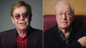 Elton John et Michael Caine