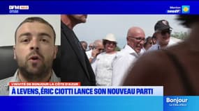 Sébastien Olharan, maire LR de Breil-sur-Roya, était présent à la rentrée politique d'Eric Ciotti