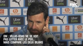 OM : Villas-Boas ne se voit pas lutter avec le PSG... mais compare les deux bilans