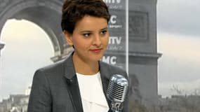 Najat Vallaud-Belkacem mardi matin sur BFMTV et sur RMC.