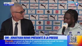 OM: Fabrizio Ravanelli présente le nouvel olympien Jonathan Rowe