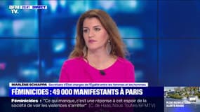 Marlène Schiappa a annoncé que de nouvelles mesures seraient présentées par le gouvernement lundi pour lutter contre les violences faites aux femmes.