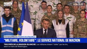 Voici les annonces d'Emmanuel Macron sur le nouveau service militaire volontaire
