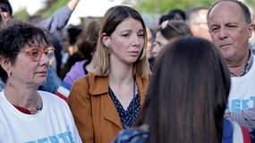 Mireille, Noémie et Pascal Kohler le 7 mai 2025 à Paris. (Photo d'archive)