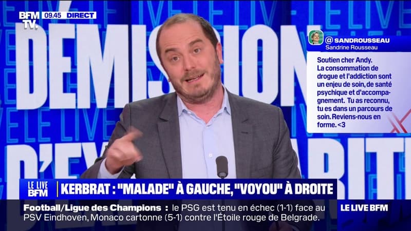 Andy Kerbrat interpellé en flagrant délit d'achat de drogue: 