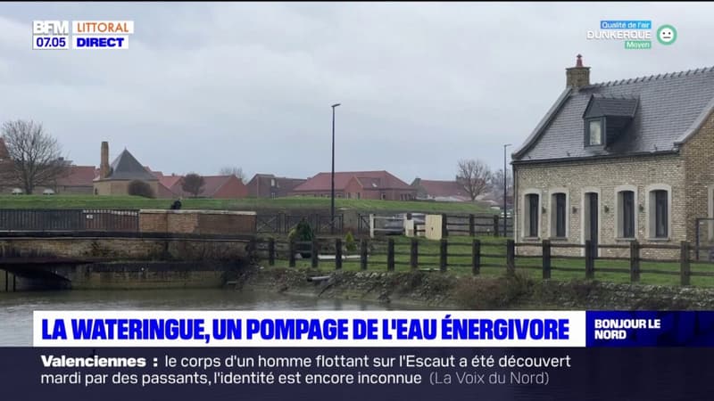 Nord-Pas-de-Calais: avec la hausse du coût de l'électricité, le pompage très énergivore de l'eau par Wateringues inquiète les élus