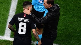 Leandro Paredes et Thomas Tuchel
