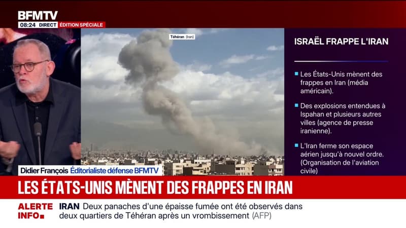 Les États-Unis mènent des frappes en Iran selon les médias américains