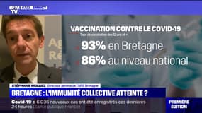 Covid-19: le directeur général de l'ARS Bretagne salue "un bel élan de vaccination" dans la région