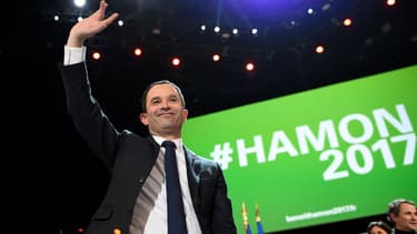 Benoît Hamon à Bercy.