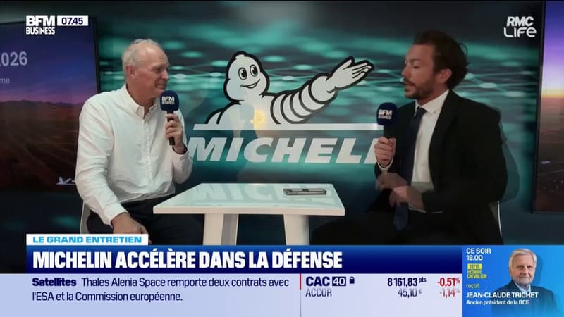 Michelin accélère dans la défense