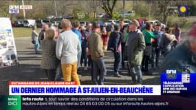 Hautes-Alpes: le dernier hommage de Saint-Julien-en-Beauchêne à Jean-Claude Gast