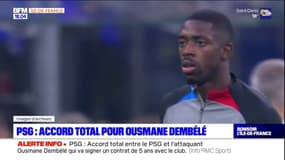 PSG: accord total pour Ousmane Dembélé