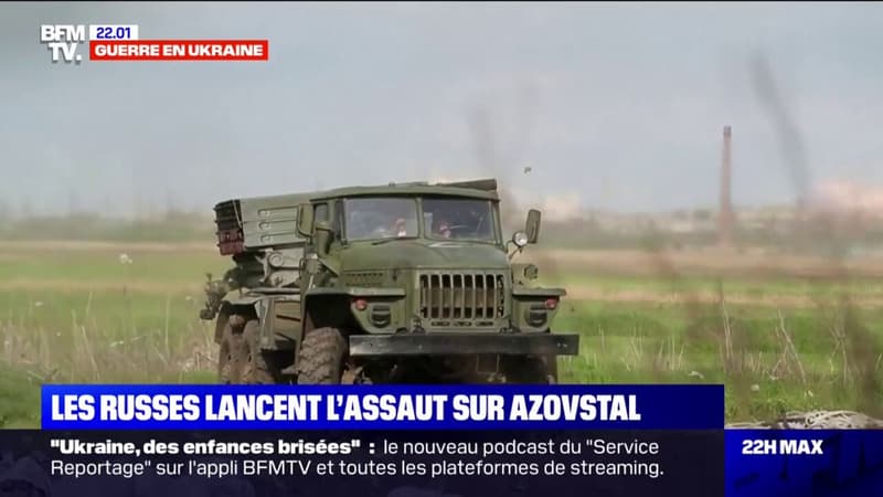 L'armée russe lance l'assaut sur l'usine Azovstal