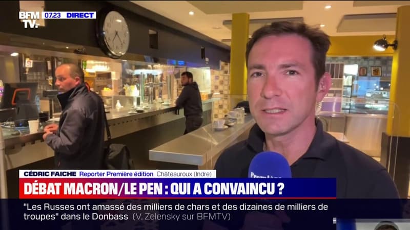 Débat Macron/Le Pen: BFMTV à la rencontre de routiers dans un relais à Châteauroux