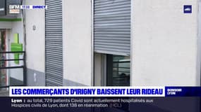 Les commerçants d'Irigny baissent leur rideau