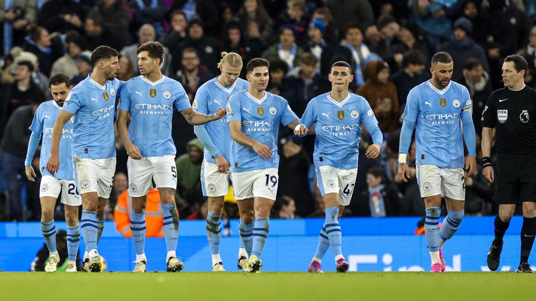 Manchester City crowned champions of England if…