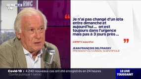 "Je n'ai pas changé d'un iota": Jean-François Delfraissy se défend de tout revirement sur un éventuel reconfinement