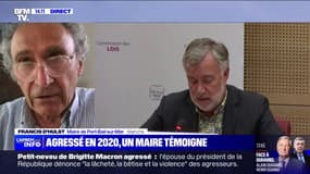 Agressé en 2020, le maire délégué de Port-Bail, dans la Manche, témoigne des violences qu'il a connues