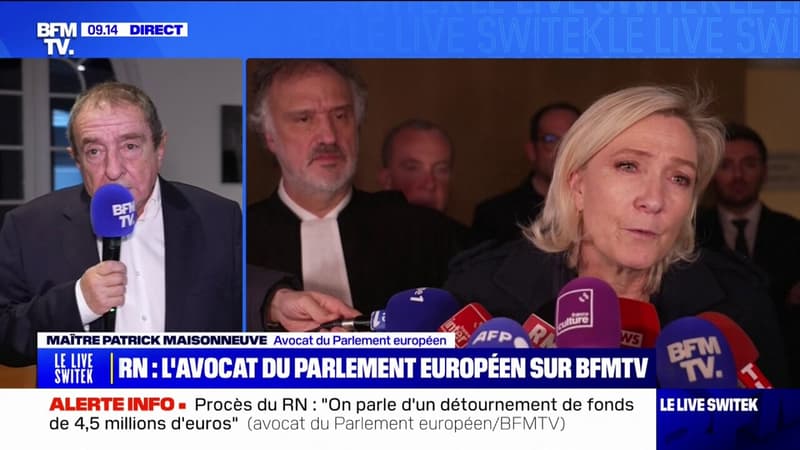 Patrick Maisonneuve (avocat du Parlement européen): J'entends bien souvent les élus du RN dire que la justice doit être rapide, ferme et sévère