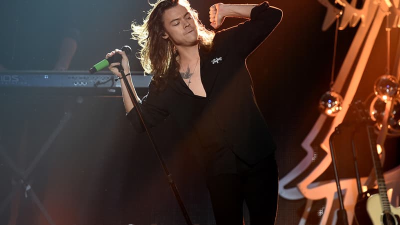 Harry Styles sur scène en décembre 2015 