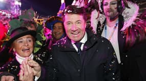 Cristian Estrosi au carnaval de Nice en février 2016.