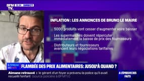 Selon le journaliste Olivier Dauvers, "depuis le mois de juin, il n'y a plus d'inflation alimentaire par rapport au moins précédent"