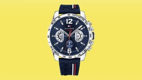 Quelle est cette montre Hilfiger élégante qui est proposée à moins de 150€