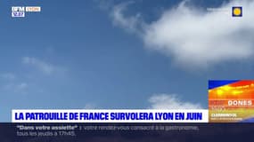 Lyon: la patrouille de France survolera la ville en juin 