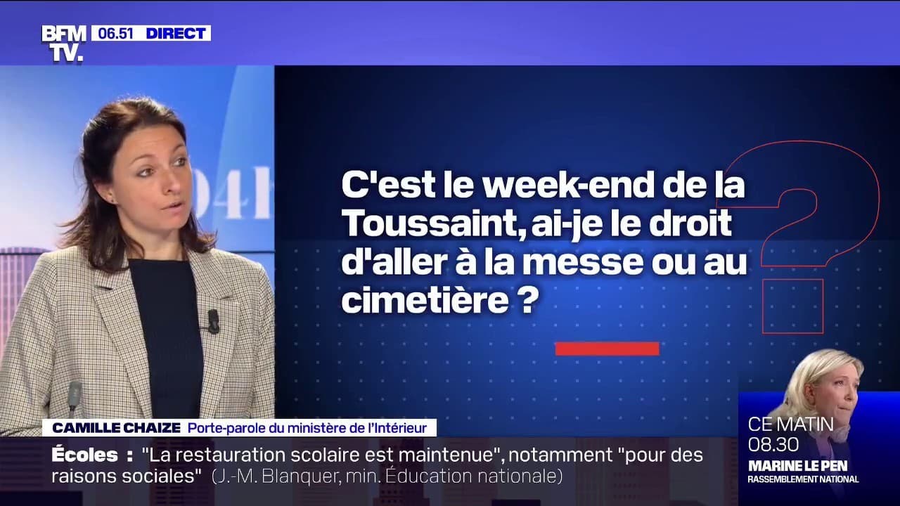 Ai Je Le Droit D Aller A La Messe Ou Au Cimetiere Pour Le Week End De La Toussaint Bfmtv Repond A Vos Questions