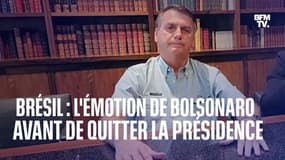 "Jamais je n'aurais pensé arriver jusqu'ici": l'émotion de Jaïr Bolsonaro avant de quitter la présidence du Brésil