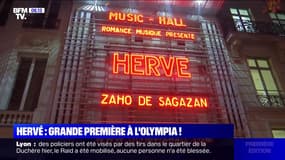 "Indescriptible !": après des mois d'attente, le chanteur Hervé fait sa grande première à l'Olympia 