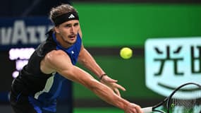 Alexander Zverev au Masters 1000 de Shanghai, le 8 octobre 2024.