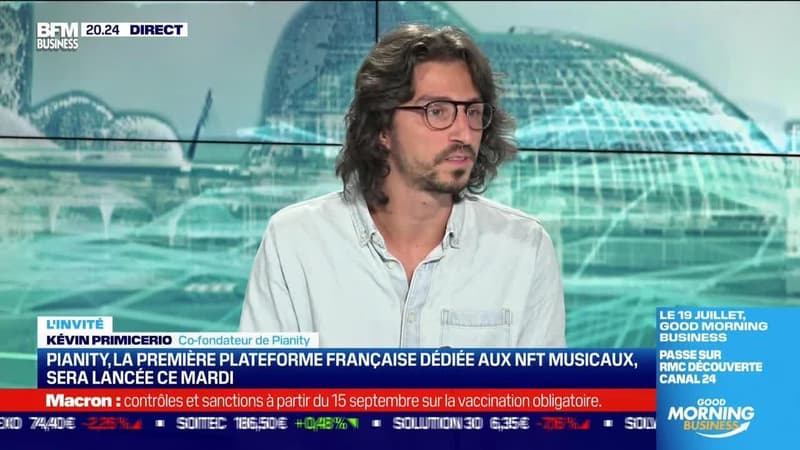 Kévin Primicerio (Pianity) : Pianity, la première plateforme française dédiée au NFT musicaux, sera lancée ce mardi - 12/07