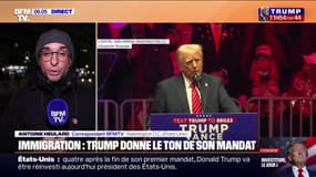 Immigration: Donald Trump donne le ton de son mandat 