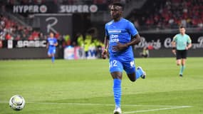 Bamba Dieng face à Rennes, le 14 mai 2022.