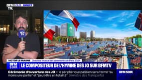 Cérémonie d'ouverture des Jeux olympiques: "Je suis très heureux de la grande excitation qu'il y a autour de tout ça", confie Victor Le Masne (directeur musical des cérémonies de Paris 2024)