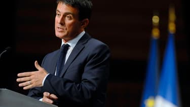 Le Premier ministre Manuel Valls