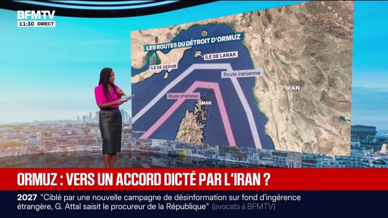 LES ÉCLAIREURS - Guerre au Moyen-Orient: ce que l'on sait de l'accord négocié autour du détroit d'Ormuz
