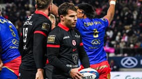 Antoine Dupont lors de la défaite de Toulouse contre le Stade Français, le 3 décembre 2023